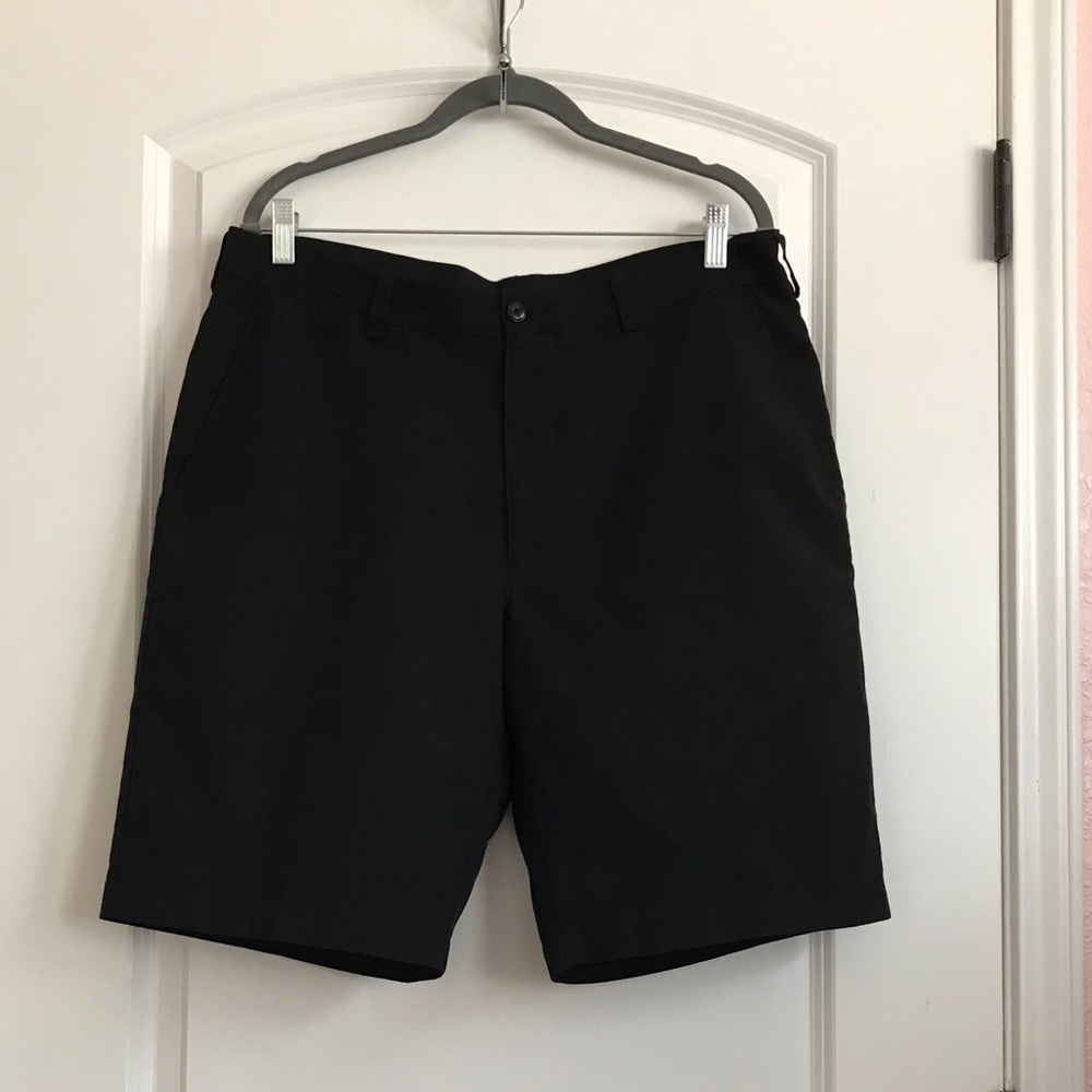 Men’s black shorts